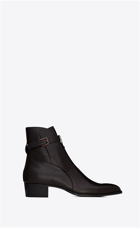 WYATT Jodhpur boots en cuir lisse 